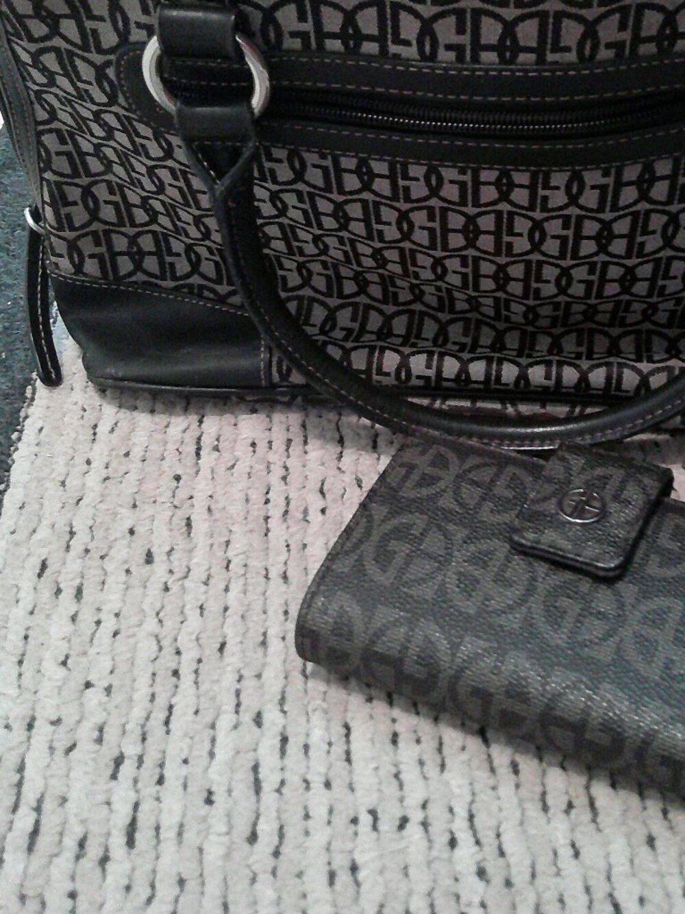Authentic Giani Bernini Purse w/feet and Giani Bernini Wallet!